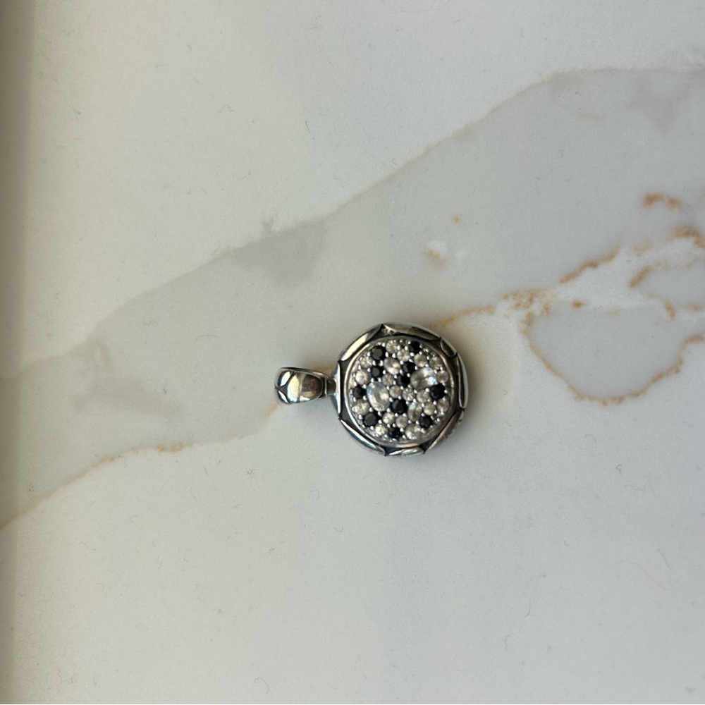 Authentic John Hardy Silver Pendant with Intricate Design